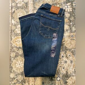 Lucky Brand women’s Skinny ankle Lolita Jeans in Dark Blue Wash 12/31 NWT